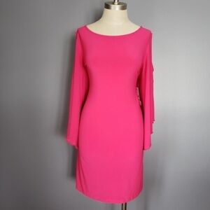 NWT Laundry by Design Cold-Shoulder Shift Dress M